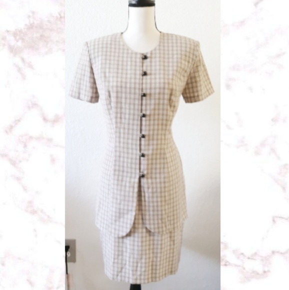Vintage Dresses & Skirts - Vintage Button Front Dress